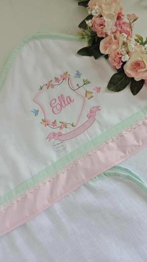 Toalha Fralda de Banho com Capuz*