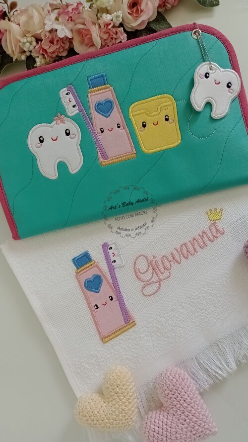 Porta escova personalizado