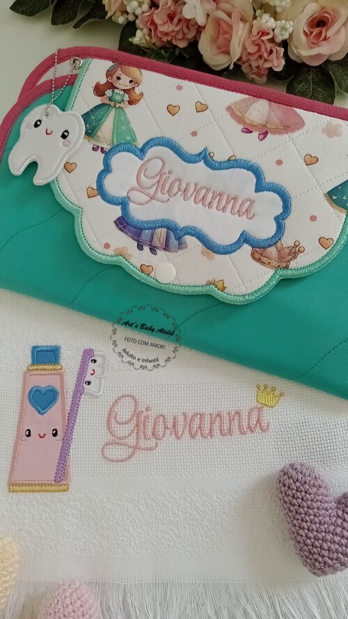 Porta escova personalizado