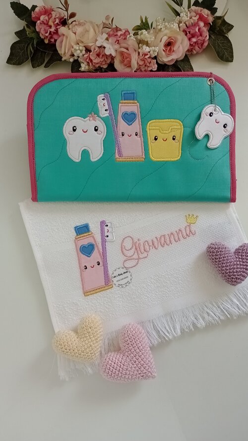 Porta escova personalizado