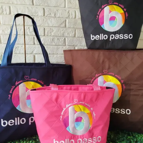 Bolsa Personalizada Bordada Tam. Gg