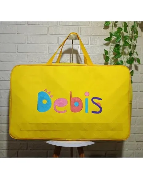 Mala Personalizada Bordada Tamanho P