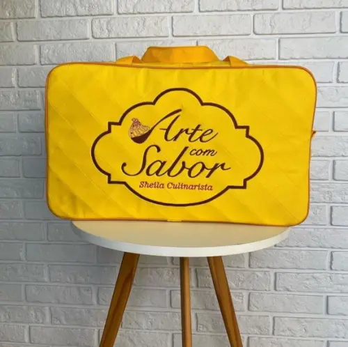 Mala de Condicional Personalizada Bordada Tamanho m