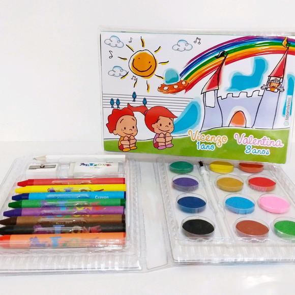 Estojo de Pintura - 24 Peças