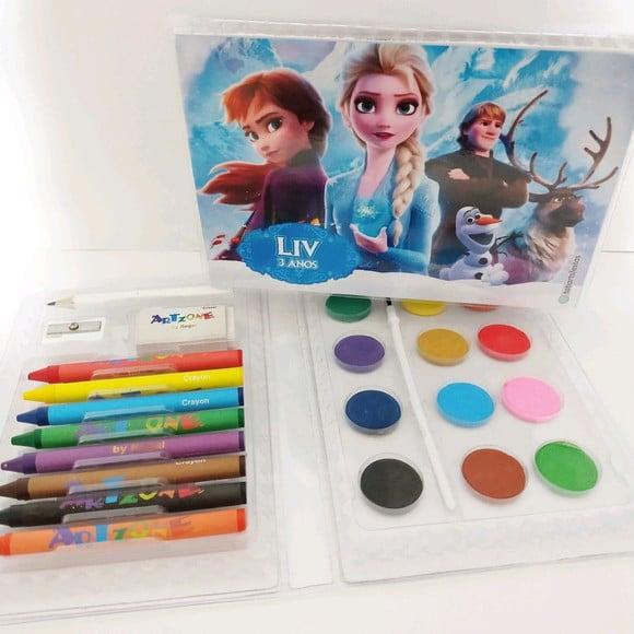 Estojo de Pintura Frozen