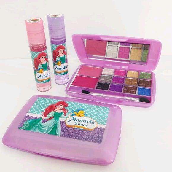 Kit Maquiagem com Brilho - Ariel