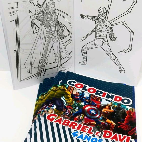 Estojo de Pintura 24 peças + Livro de Colorir
