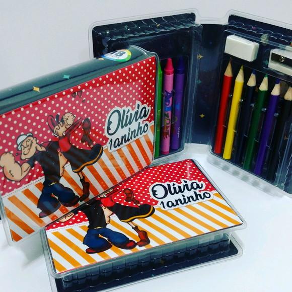 Estojo de Colorir 18 peças