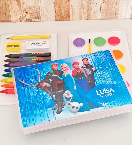Estojo de Pintura Frozen