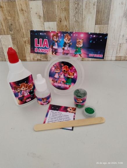 20 Kit Slime - Salopa Sacolinha