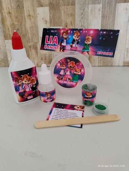 20 Kit Slime - Salopa Sacolinha