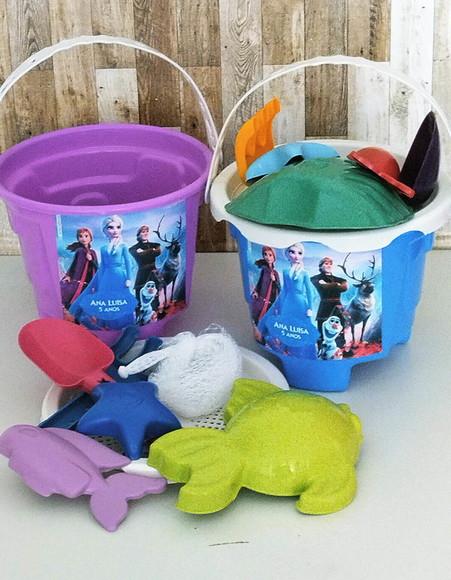 Balde de Praia Frozen