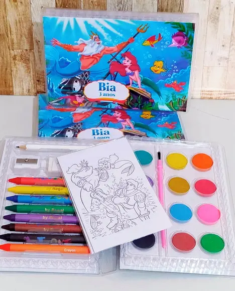 Estojo de Pintura Ariel
