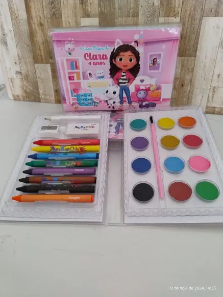 Estojo de Pintura Casa Mágica da Gabby