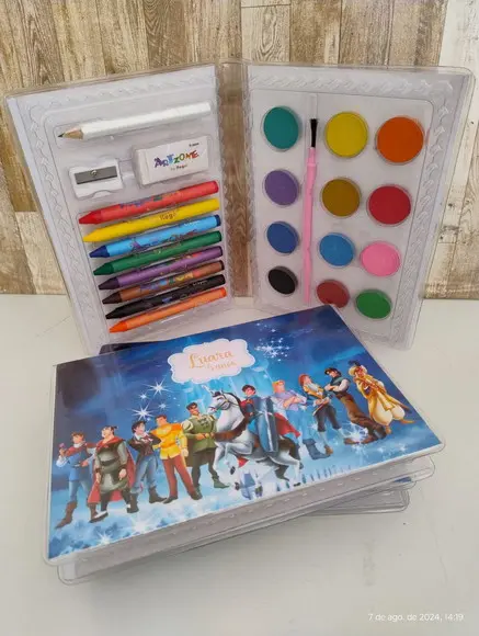 Estojo de Pintura Príncipes