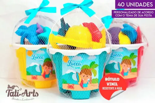 Balde de Praia - 40 Unidades