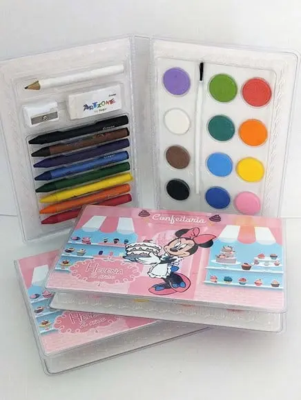 Estojo Pintura Minnie Confeiteira