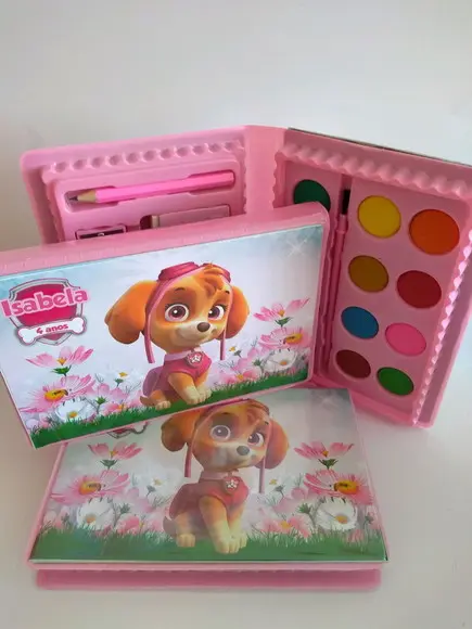 Estojo de Pintura Skey - Patrulha Canina