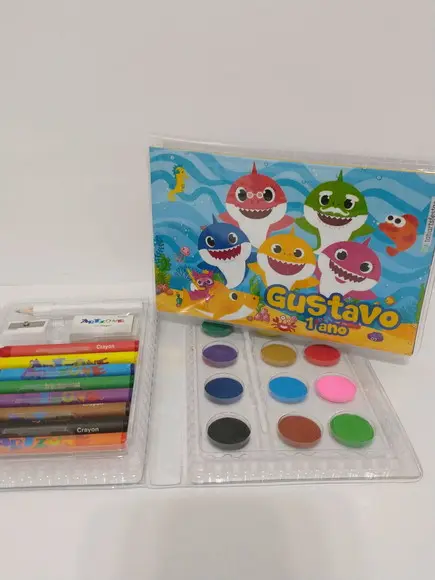 Estojo de Pintura - 24 Peças