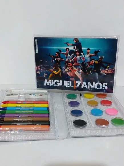 Estojo de Pintura - 24 Peças