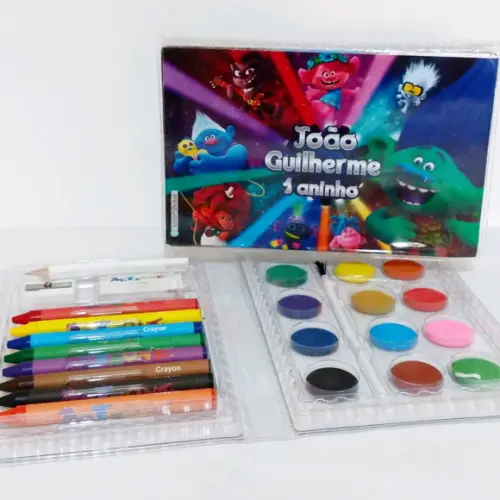 Estojo de Pintura - 24 Peças