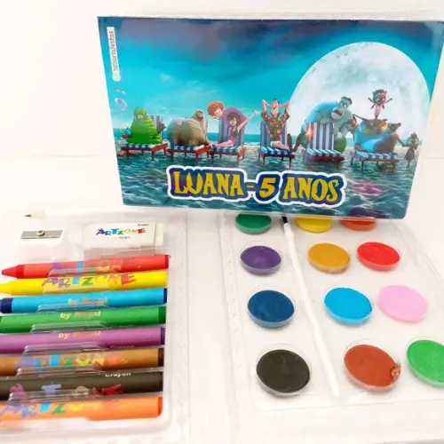 Estojo de Pintura - 24 Peças