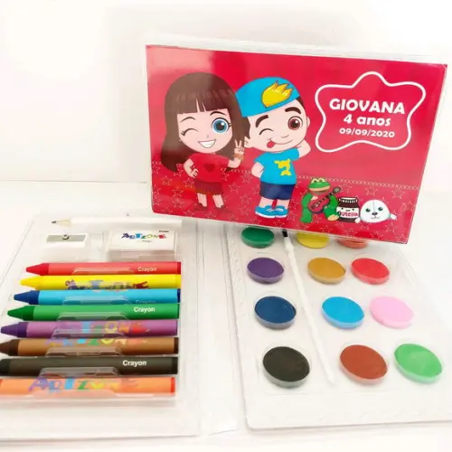 Estojo de Pintura - 24 Peças