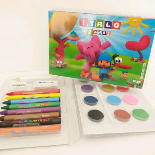 Estojo de Pintura - 24 Peças