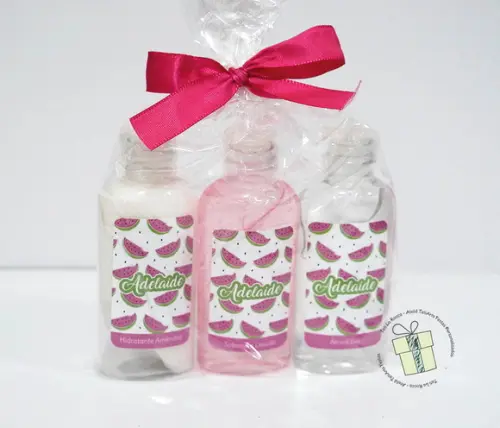 kit Alcool Gel, Sabonete e Hidratante