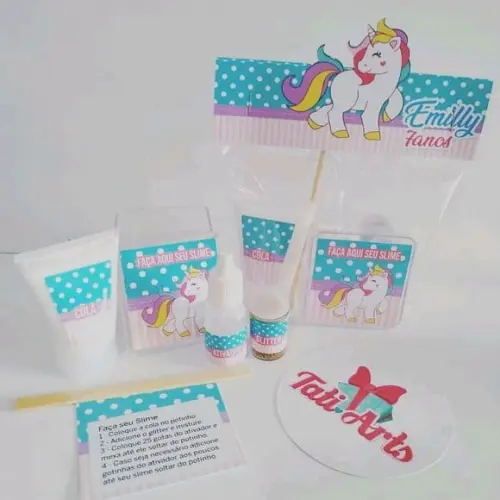Kit Slime Unicornio