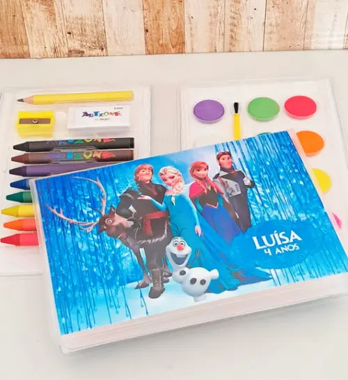 Estojo de Pintura Frozen