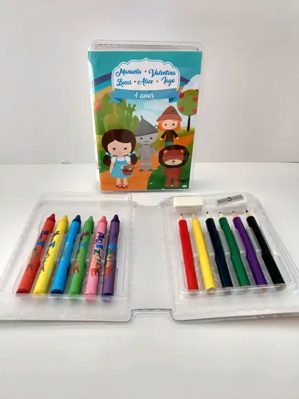 Estojo de Colorir 18 Peças