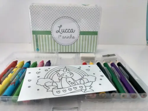Estojo de Colorir 18 Peças