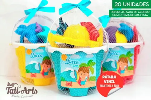 Balde de Praia - 20 Unidades