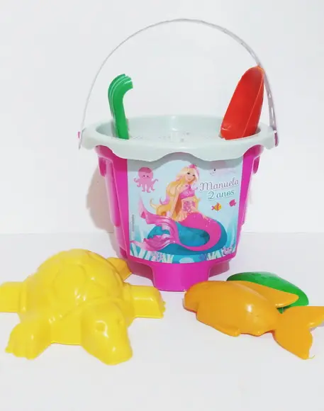 Balde de Praia Barbie Sereia