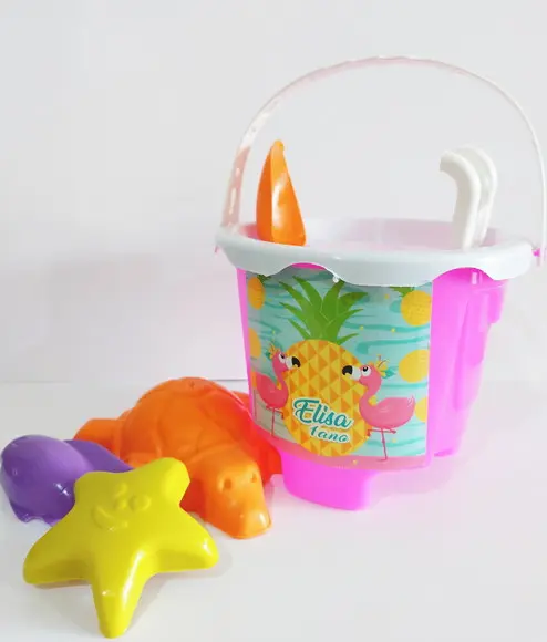 Balde de Praia Flamingo