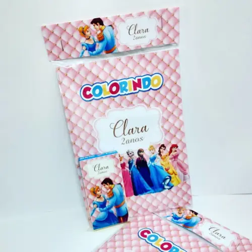 Kist Revista Colorir + Giz