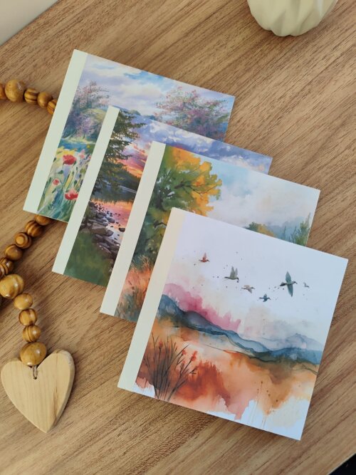 Caderno Aquarelle