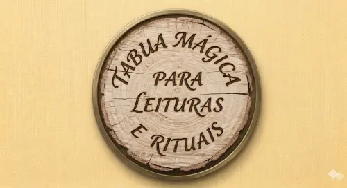 TABUA MAGICA PARA LEITURAS E RITUAIS