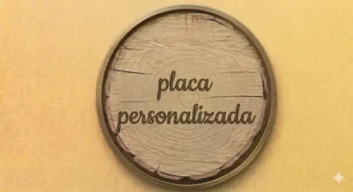 PLACA PERSONALIZADA