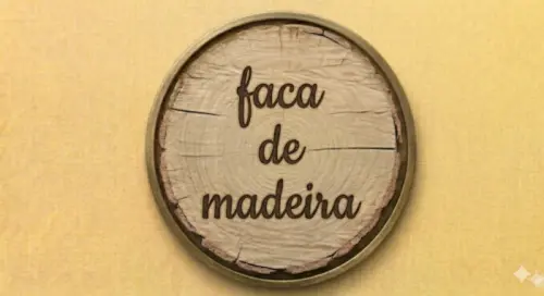 FACA DE MADEIRA