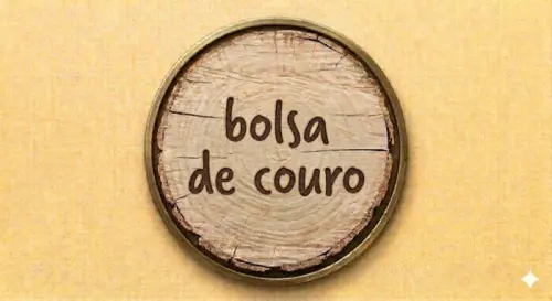 BOLSA DE COURO