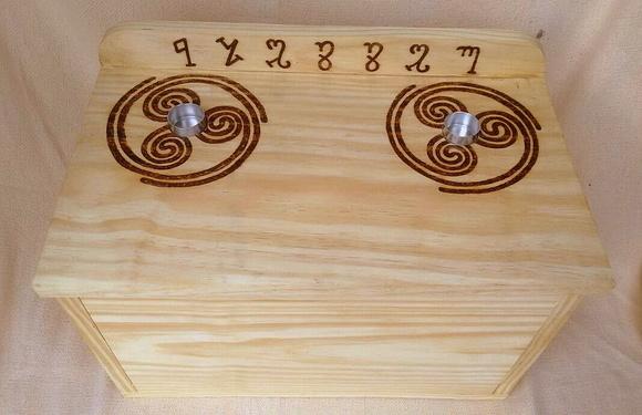 Altar Baú Wicca 70x28x38cm