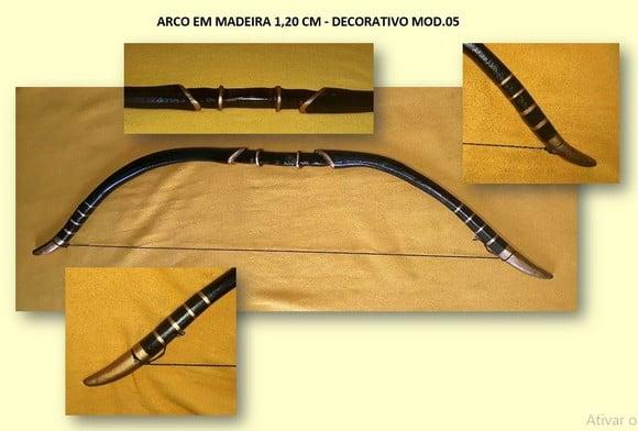 ARCO EM MADEIRA 1,20 CM - DECORATIVO MOD.05