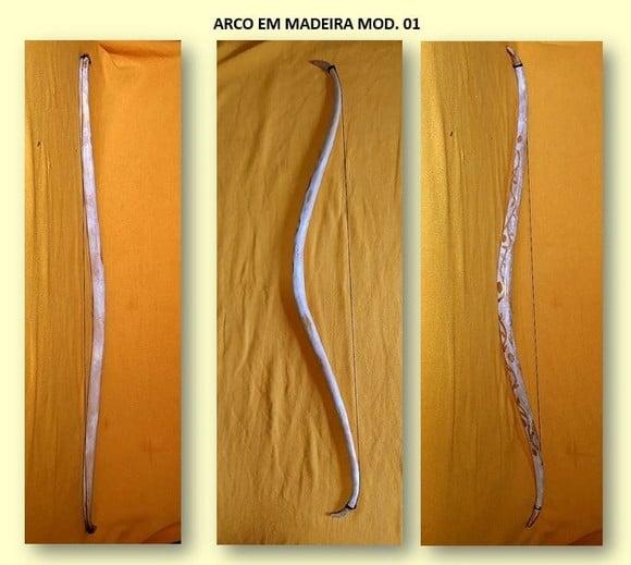 ARCO EM MADEIRA 1,20CM - DECORATIVO MOD.01