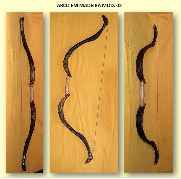 ARCO EM MADEIRA 1,20CM - DECORATIVO MOD.02