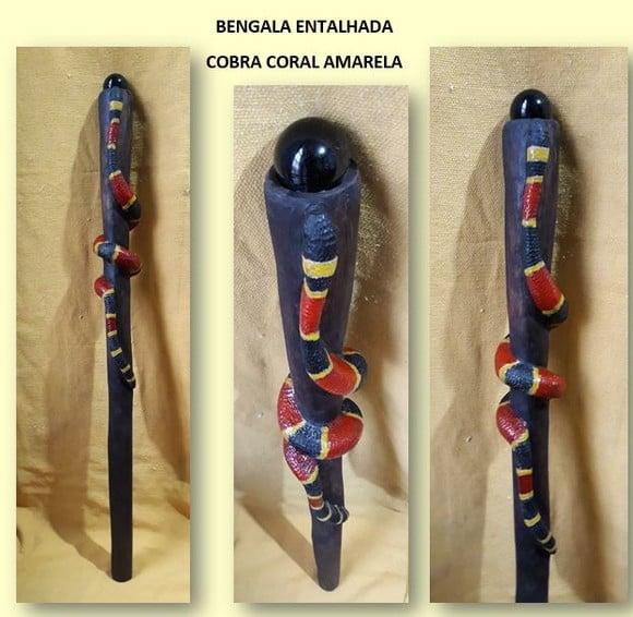 Bengala Cobra Coral Mod. 03 - 90cm