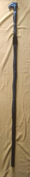 Cajado Aguia Estilizada Entalhada 1,80cm