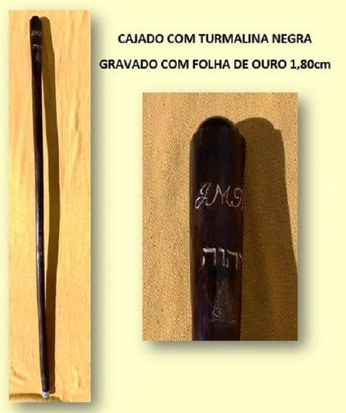Cajado Bola de Cristal Mod 04 180cm