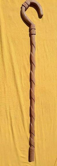 Cajado de Oxalá Cedro Amarelo com Pomba 1m80cm